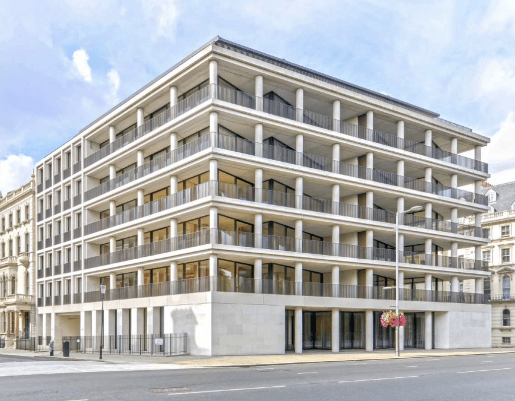 One Kensington Gardens Facade