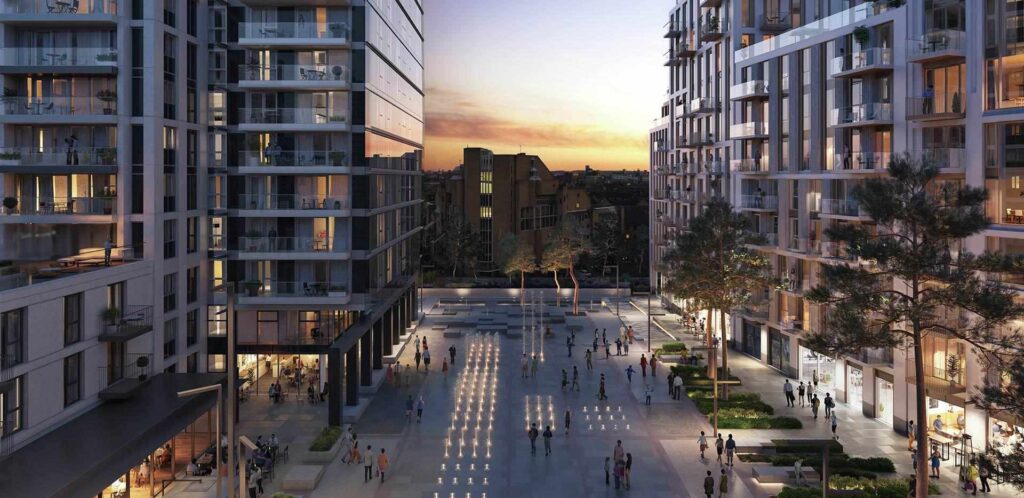 London Dock Facade