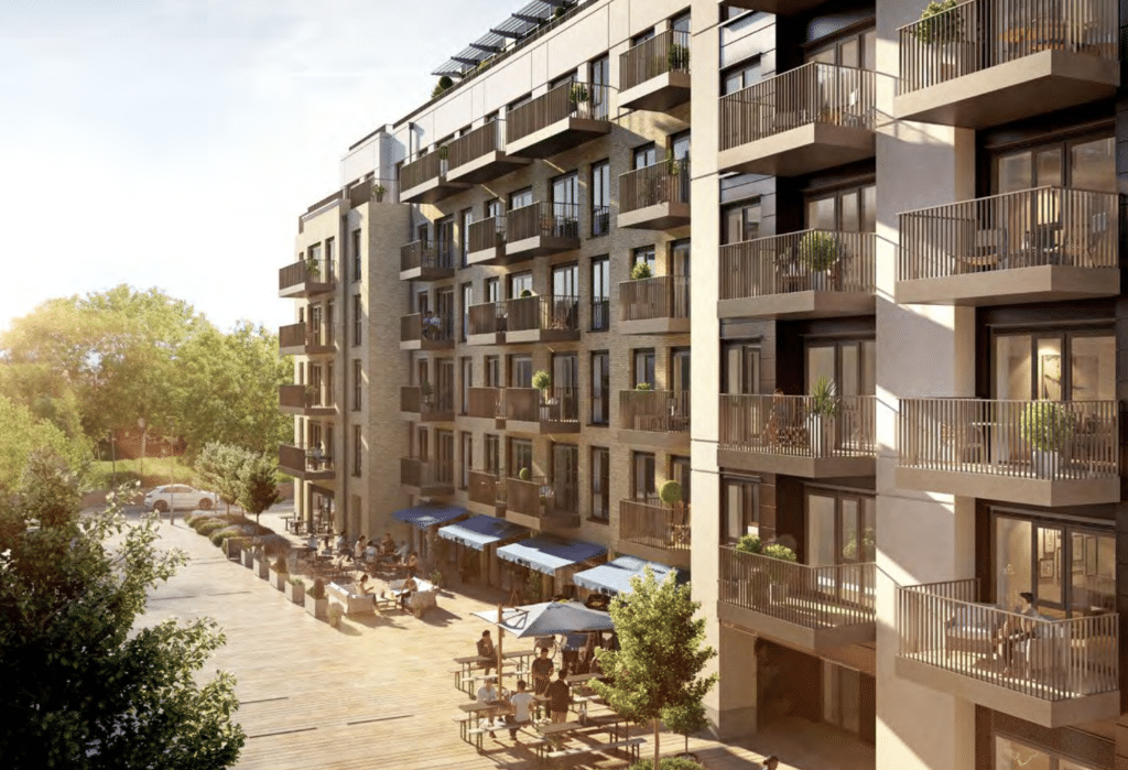 Fulham Reach Facade