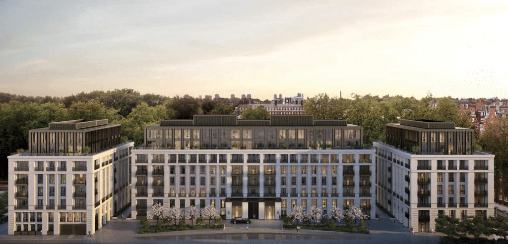 Chelsea Barracks Facade