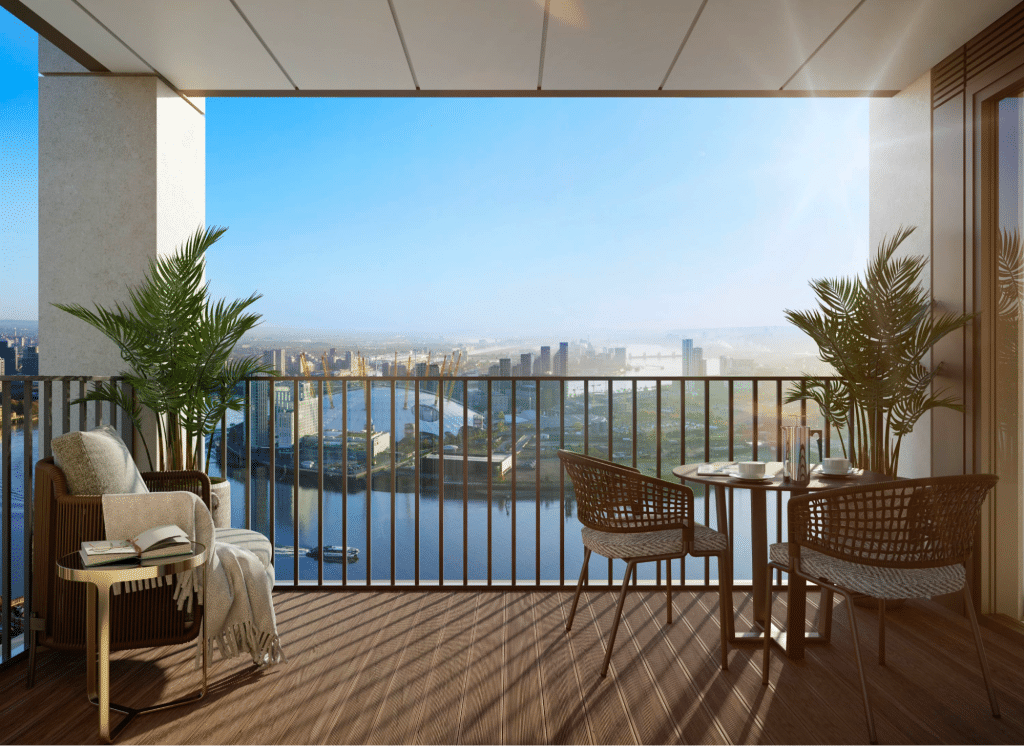 One Thames Quay Balcony