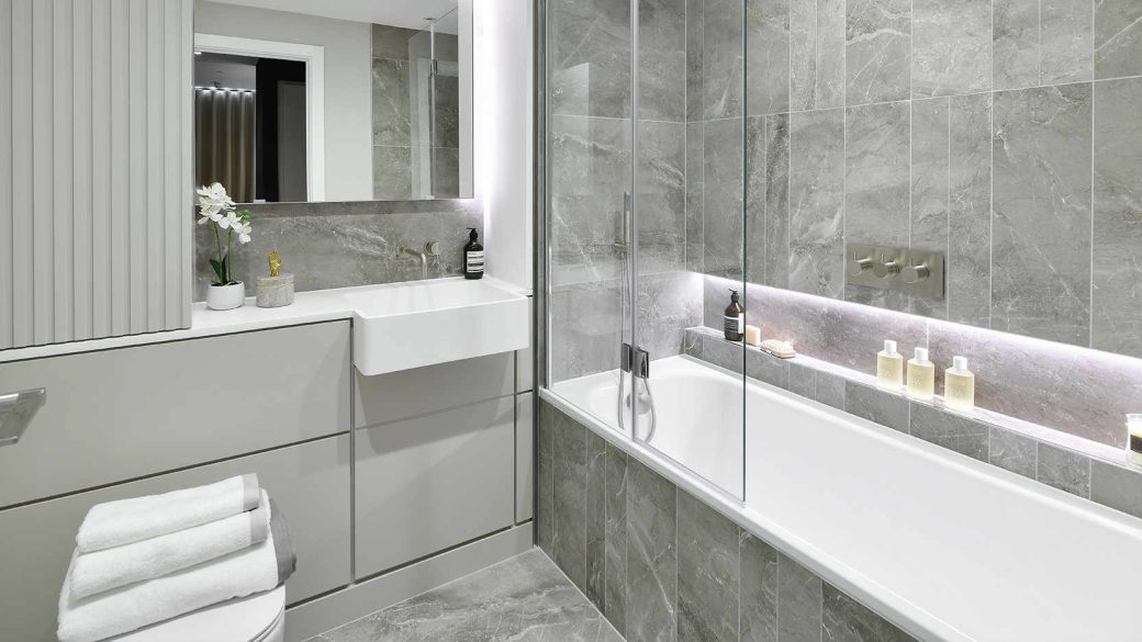 Oval Village Bathroom