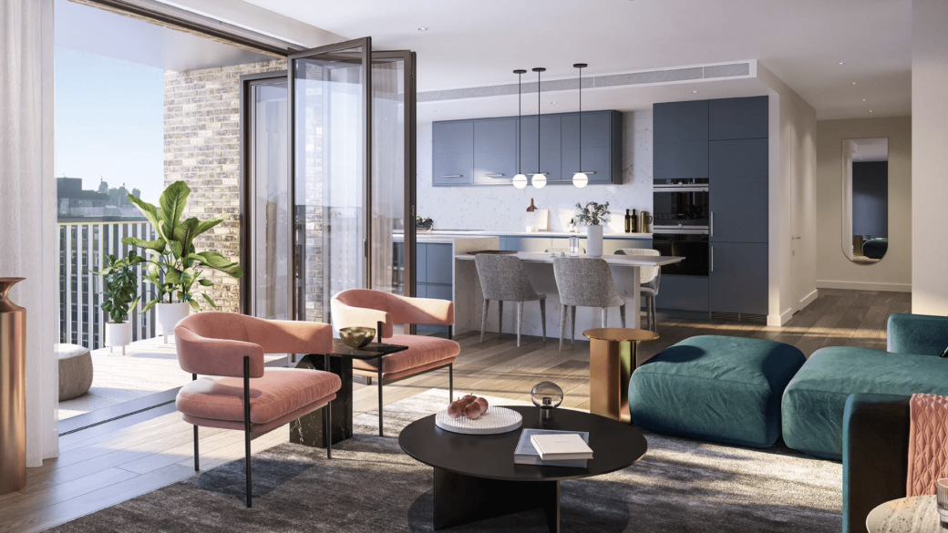 Postmark Living Room