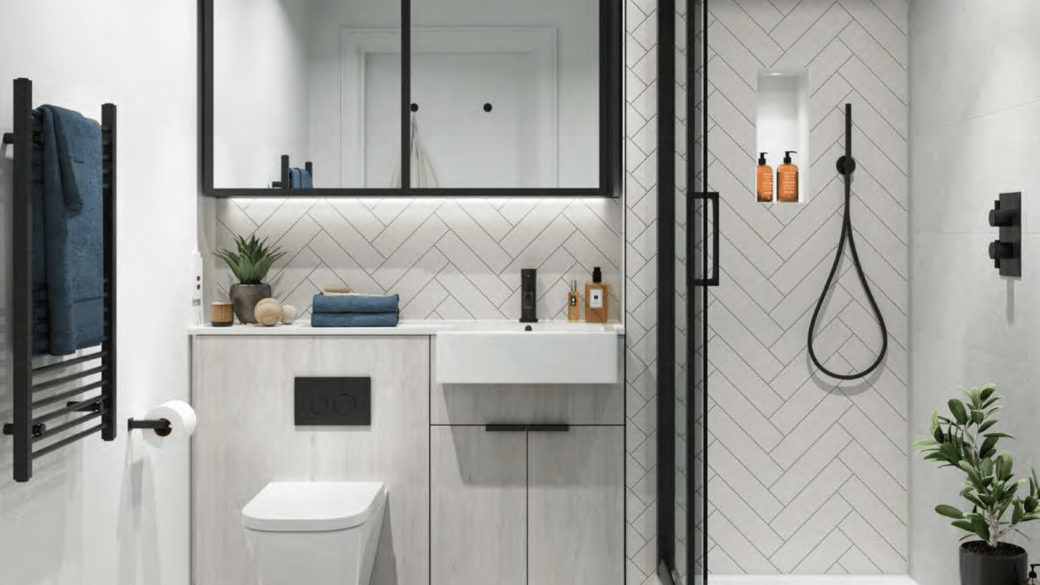 Green Quarter Bathroom