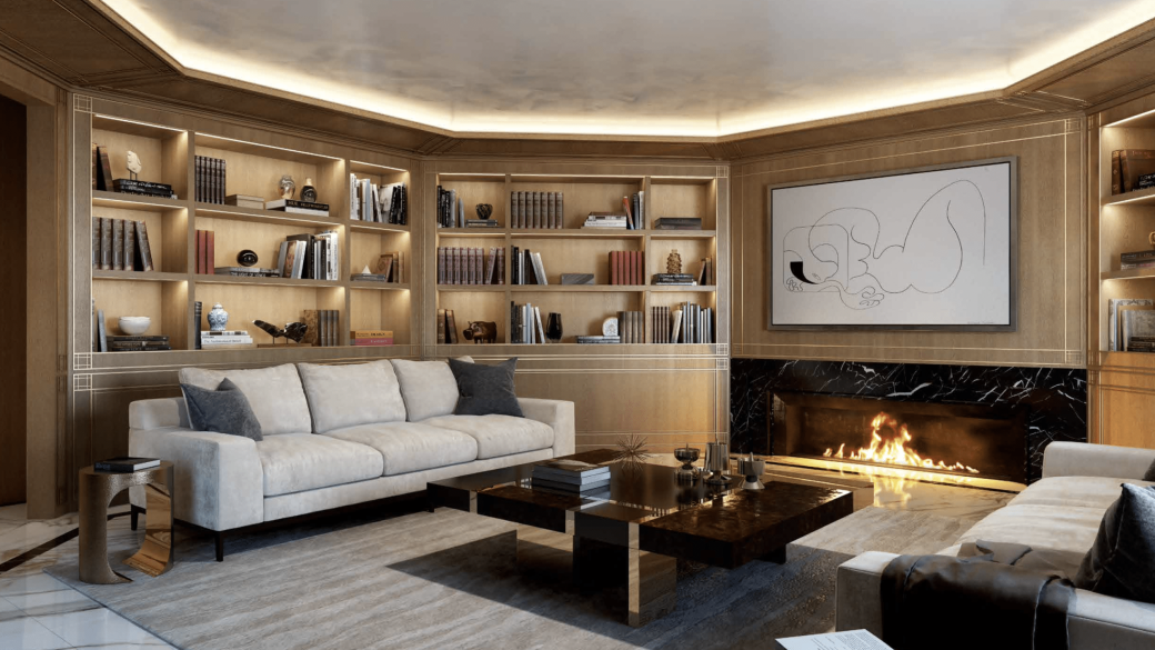 No. 1 Palace Street Living Room