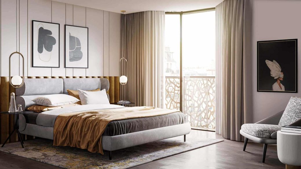 Fitzrovia Place Bedroom