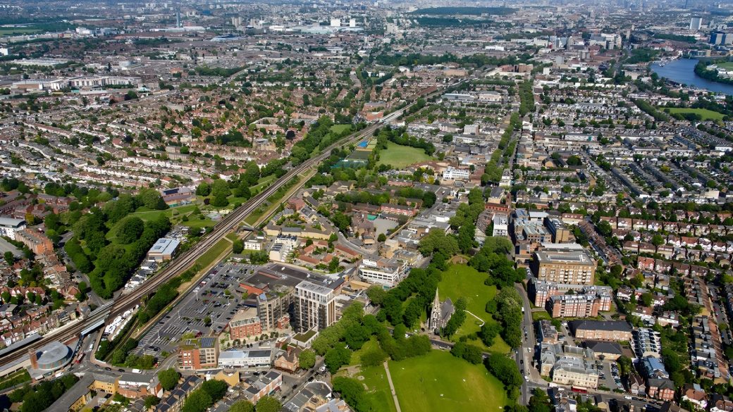 Chiswick Green Bird's Eye View New
