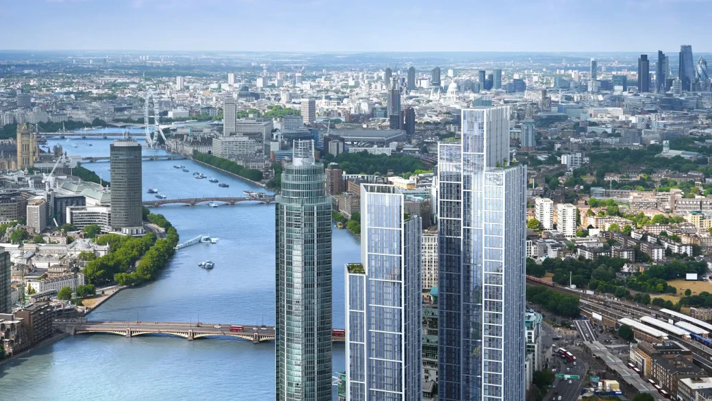 River Park Tower Bird's Eye View