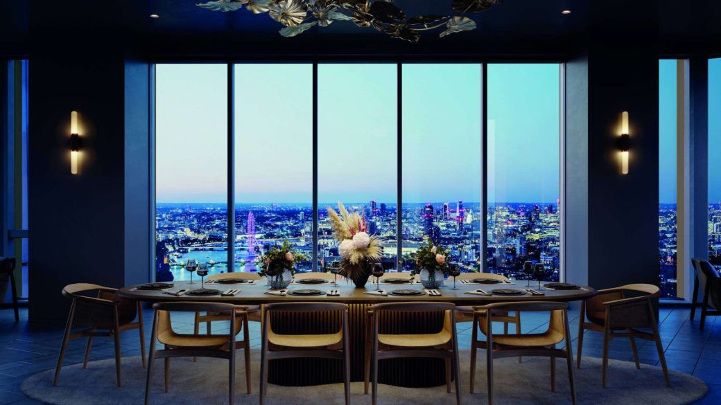 River Park Tower Living Room 3