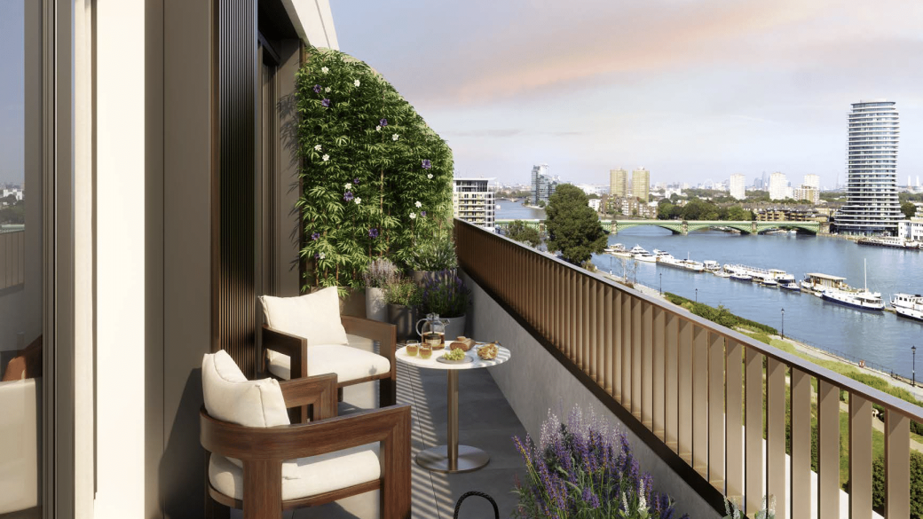 Chelsea Riverview Balcony