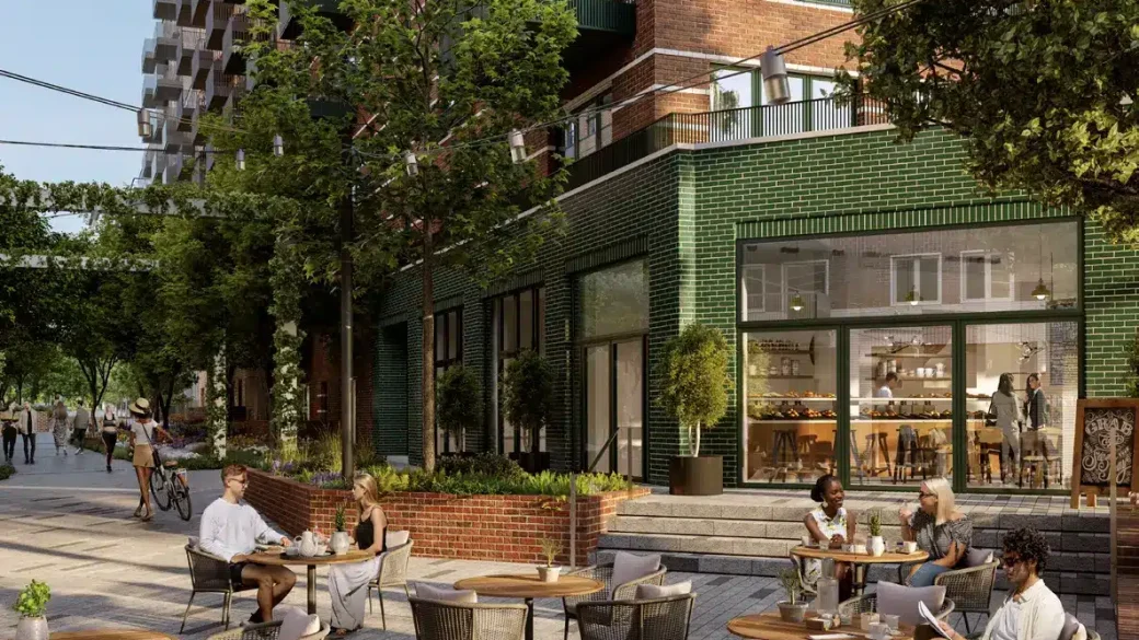 One Clapham Facade 2