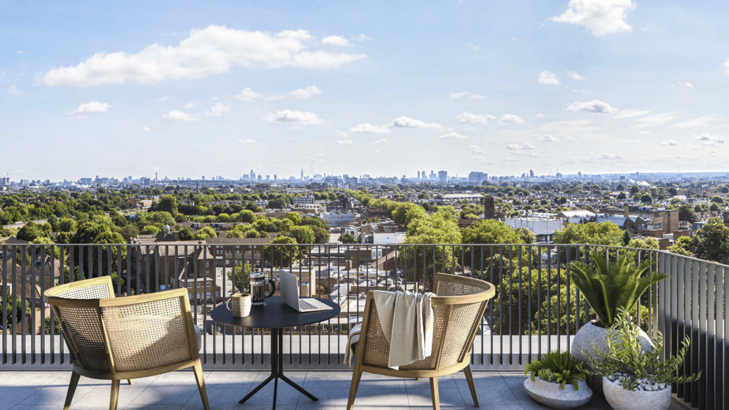Chiswick Green Balcony