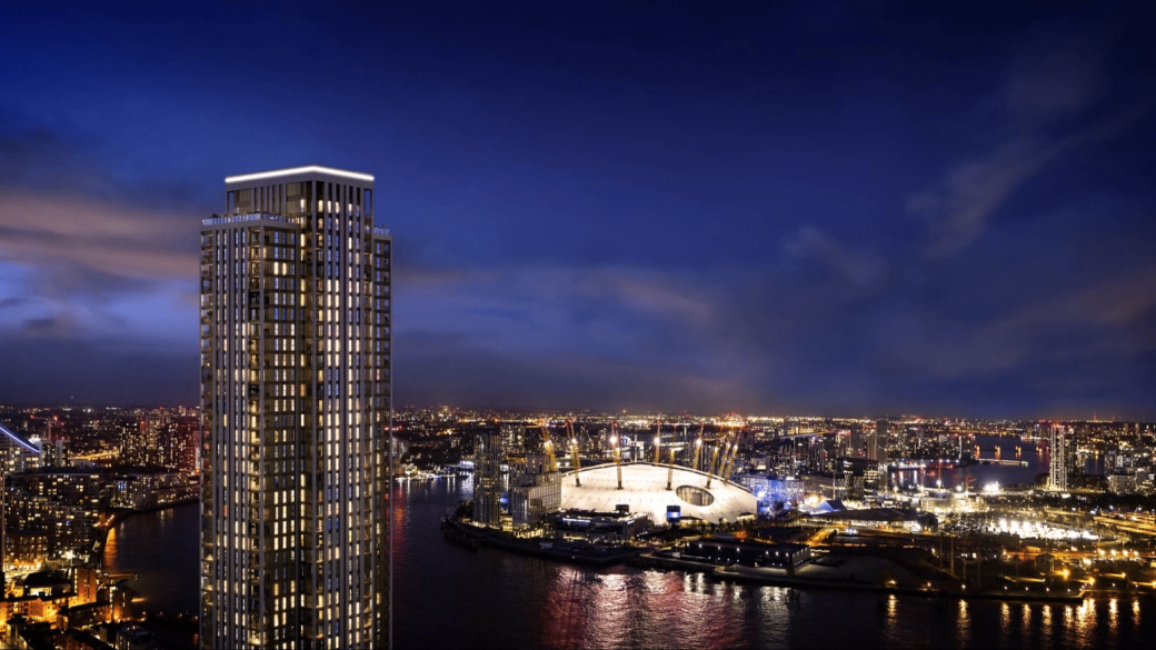 One Thames Quay Bird's Eye View