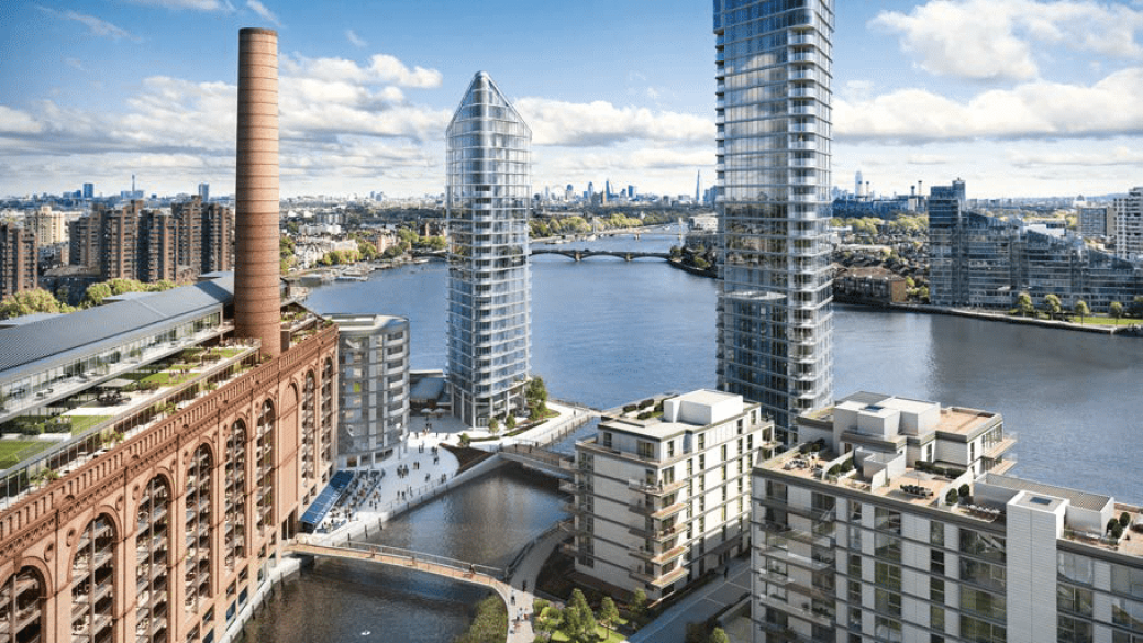 Tower West Bird's Eye View