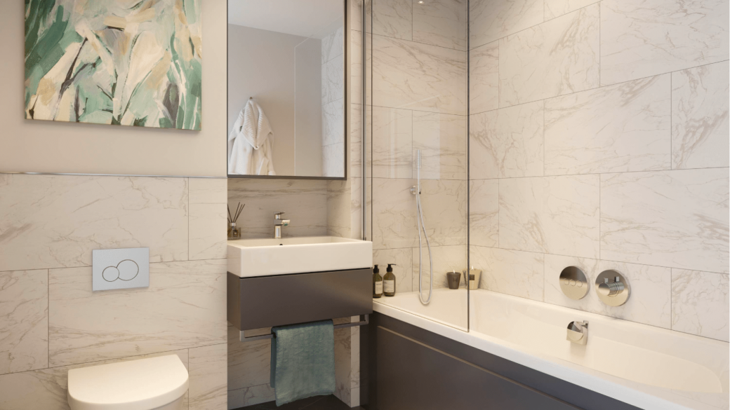 One Thames Quay Bathroom