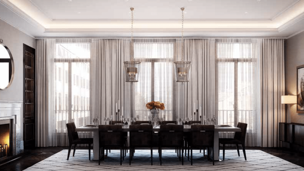 Chelsea Barracks Dining Room