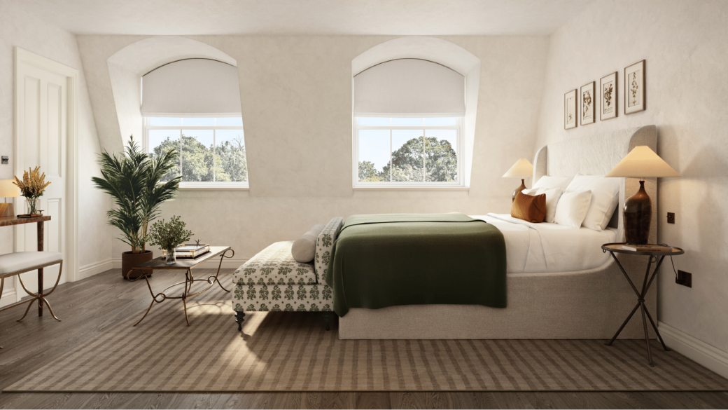 18 Porchester Gardens Bedroom