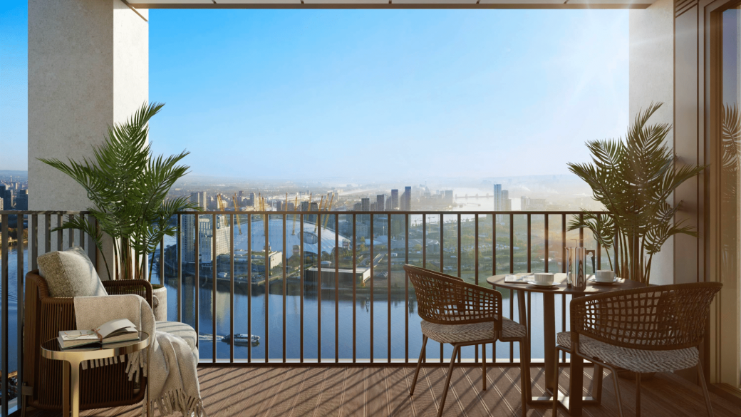 One Thames Quay Balcony