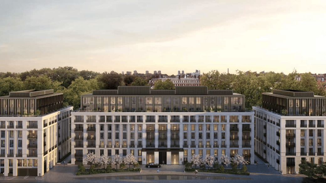 Chelsea Barracks Facade