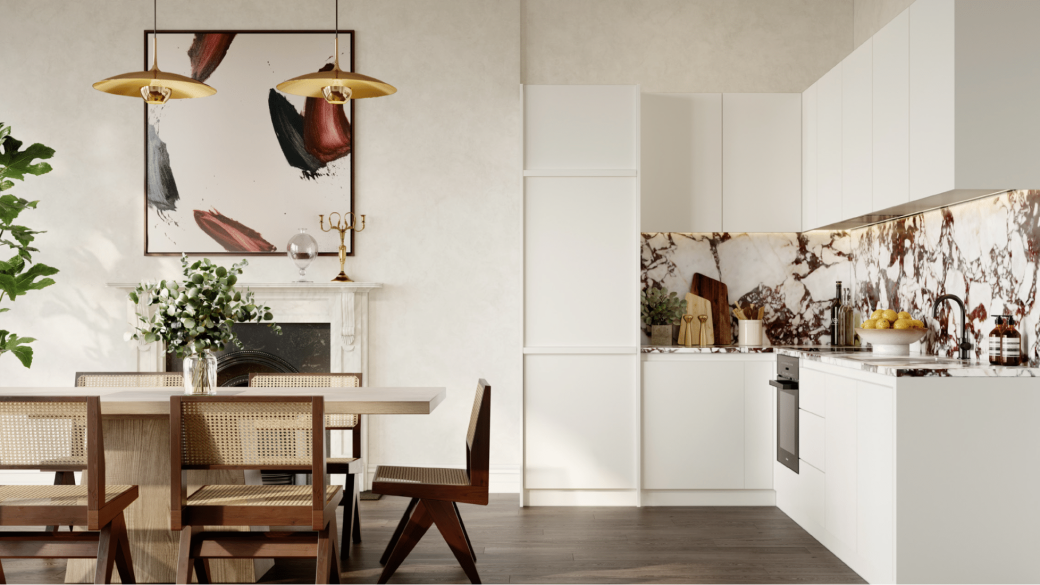 18 Porchester Gardens Kitchen