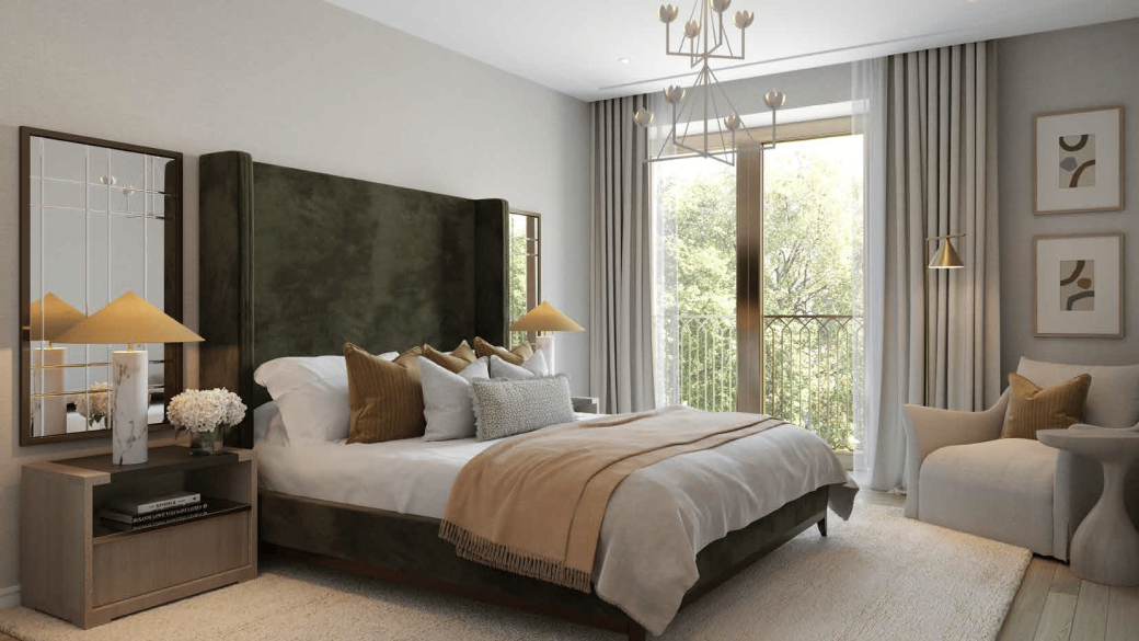 Holland Park Gate Bedroom