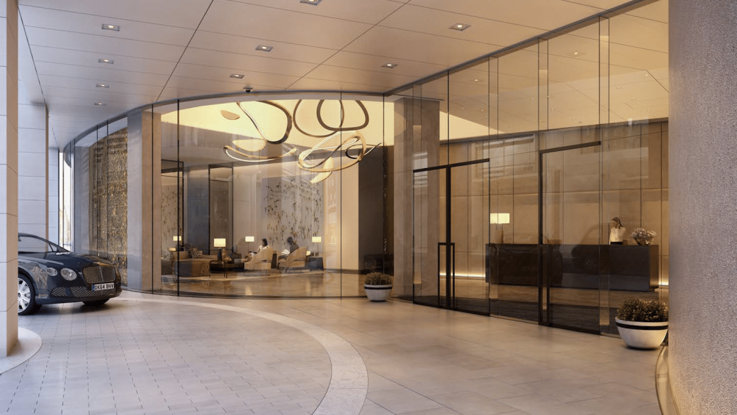 The Bryanston Entrance