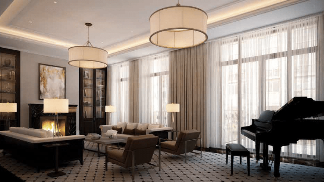 Chelsea Barracks Living Room