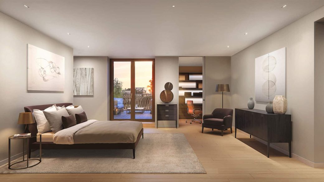 Marylebone Square Bedroom