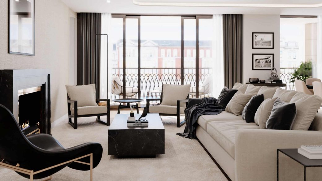 Marylebone Square Living Room