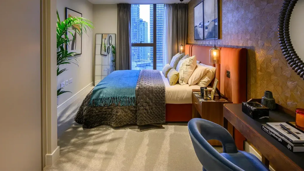 South Quay Plaza Bedroom
